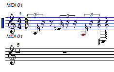 Cubase 音符入力　挙動