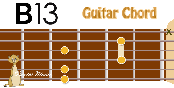 B13 Chord Fingering, Fret Position