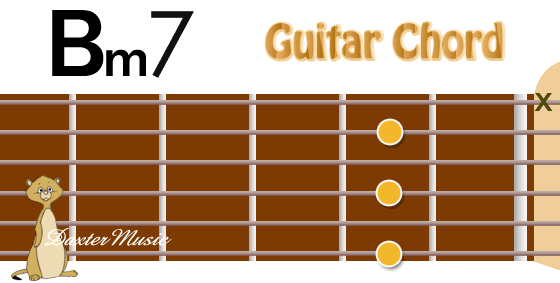 Bm7 Chord Fingering, Fret Position