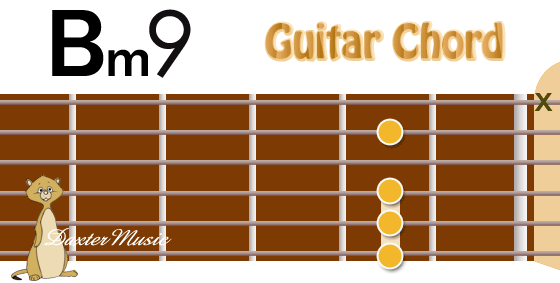 Bm9 Chord Fingering, Fret Position