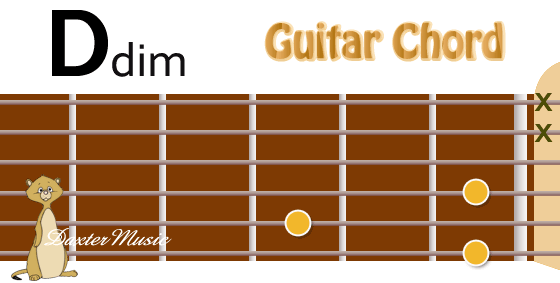 Ddim Chord Fingering, Fret Position