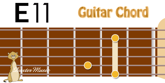 E11th Chord Fingering, Fret Position