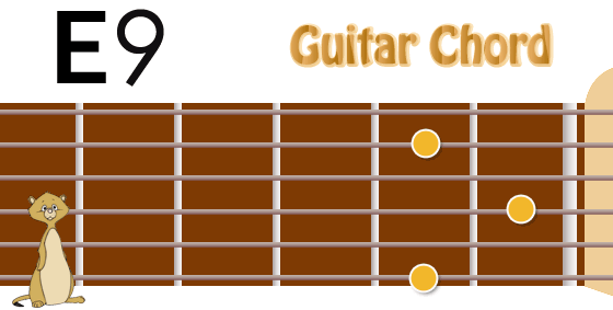 E9th Chord Fingering, Fret Position