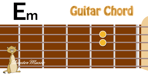 E minor Chord Fingering, Fret Position