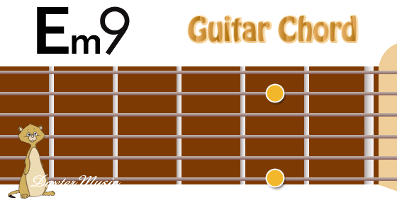 Em9 Chord Fingering, Fret Position