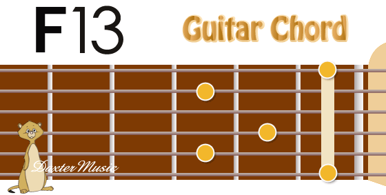 F13th Chord Fingering, Fret Position