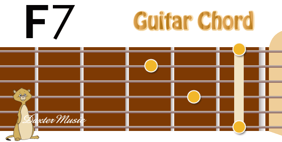 F7 Chord Fingering, Fret Position