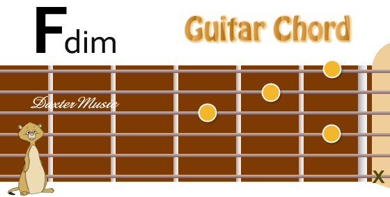 Fdim Chord Fingering, Fret Position