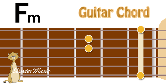 Fm Chord Fingering, Fret Position