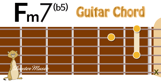 Fm7(b5)Chord Fingering, Fret Position