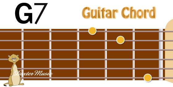 G7 Chord Fingering, Fret Position