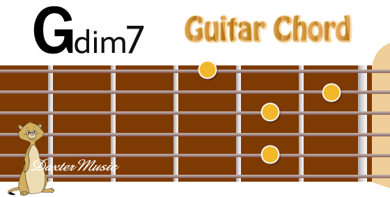 Guitar Chord G Dim7 Daxter Music