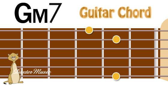 GM7 Chord Fingering, Fret Position